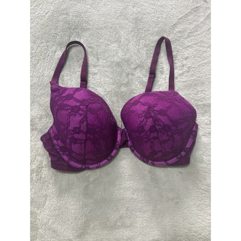 Victoria’s Secret bra underwear convertible racerback adjustable straps purple